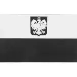 asgbox.pl - Naszywka IR - Flaga Polska A2 GEN2 - WH/BLK