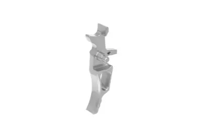 Język spustowy CNC do replik typu M4/M16 (T) - srebrny - obrazek 3