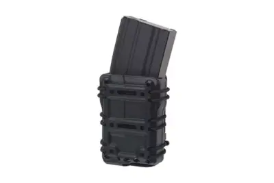 Ładownica SMC na magazynek 5.56 (MOLLE) - czarna - obrazek 4