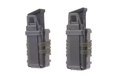 Zestaw 2 ładownic FAST (poprzeczne) na magazynki pistoletowe - foliage green - obrazek 4