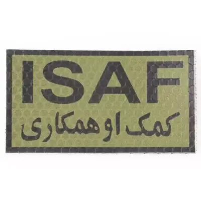 asgbox.pl - Naszywka IR - ISAF - OD