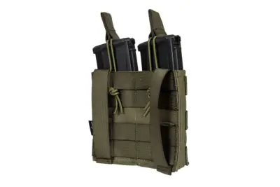 Podwójna ładownica MOLLE na 2 magazynki typu M4/M16 - Ranger Green - obrazek 4