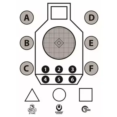Tarcza strzelecka Aim Small - 50 szt. RAN-14-029294-00 asgbox.pl Tarcza strzelecka Aim Small - 50 szt. RAN-14-029294-00 asgbox.pl