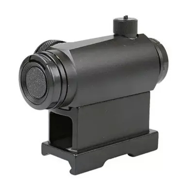 Replika celownika kolimatorowego T1 z montażem QD i niskim - czarna AMO-10-008409-00 asgbox.pl Replika celownika kolimatorowego T1 z montażem QD i niskim - czarna AMO-10-008409-00 asgbox.pl