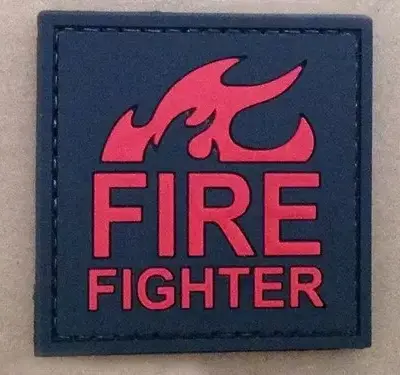 Alternative view of Naszywka 3D – Fire Fighter