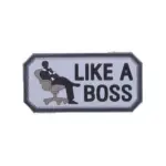 asgbox.pl - Naszywka 3D - Like a boss