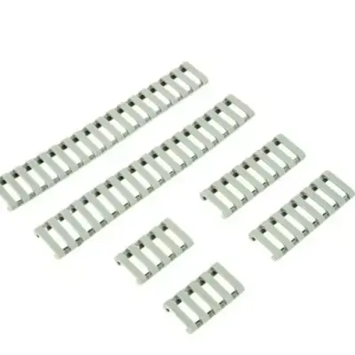 Alternative view of Zestaw osłon na szyny RIS - foliage green