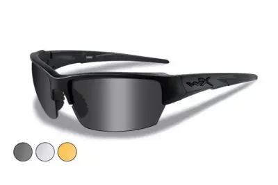 Okulary balistyczne Wiley X® Saint Grey/Clear Matte/Light Rust - Black Frame - obrazek 2