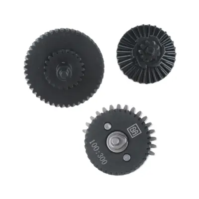 Alternative view of Komplet stalowych kół zębatych CNC 100:300
