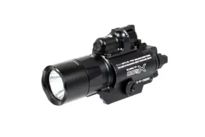 Latarka taktyczna na pistolet X400U - czarna - obrazek 4