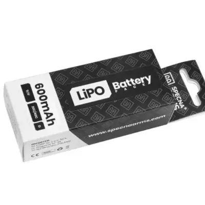 1V 600mAh 20/40C do PDW - T-Connect (Deans)