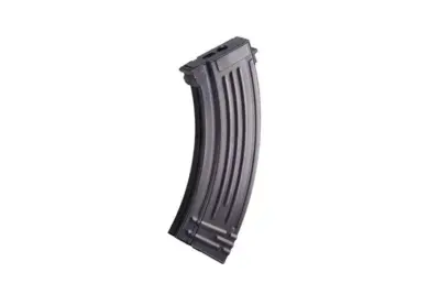 Magazynek mid-cap 120 kulek do replik typu AK - czarny - obrazek 2