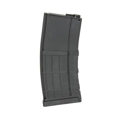 Polimerowy magazynek hi-cap LT 300 kulek do replik M4/M16 - czarny ACM-05-029528-00 asgbox.pl