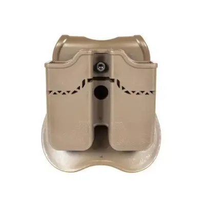 Podwójna ładownica na magazynki pistoletowe typu Beretta - Tan UTT-19-025653-00 asgbox.pl