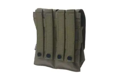Podwójna ładownica na magazynki typu M4/M16 - oliwkowa - obrazek 3