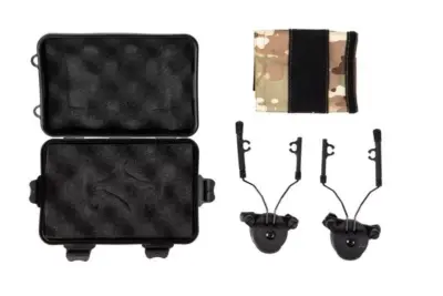Adapter zestawu typu Comtac I lub Comtac II na hełm - czarny - obrazek 3