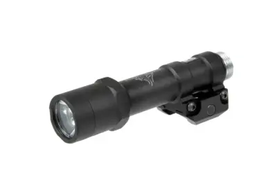 Latarka taktyczna M600B mini scout light - czarna - obrazek 4