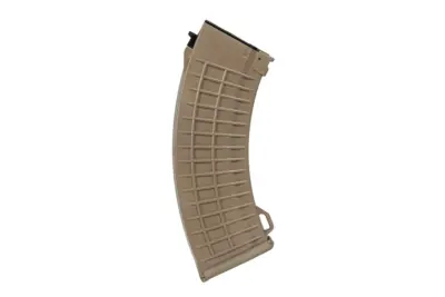Magazynek hi-cap 500 kulek do replik AK - tan - obrazek 3