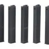 Zestaw 5 magazynków 9mm do replik typu AR-15 - czarny OD-G-AMB-05-020149-00 asgbox.pl