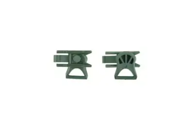 Klipsy do montażu gogli (19mm) - olive drab - obrazek 2