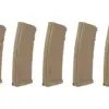 Zestaw 5 magazynków S-Mag Mid-Cap na 125 kulek - tan OD-G-SPE-05-025720-00 asgbox.pl