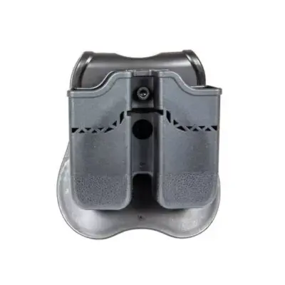 Podwójna ładownica na magazynki pistoletowe Glock - czarna UTT-19-025663-00 asgbox.pl
