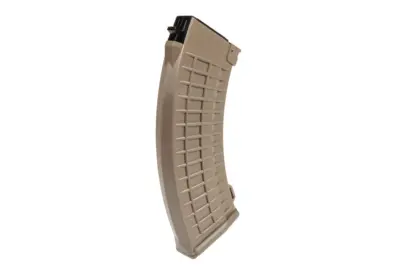 Magazynek mid-cap 110 kulek do replik AK - tan - obrazek 3