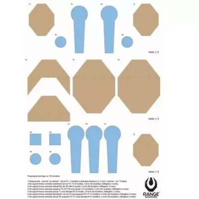 asgbox.pl - Tarcze strzeleckie One Target - 50 szt. (karton)