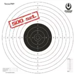 asgbox.pl - Tarcze Strzeleckie TS-2 PSP - 500 szt.