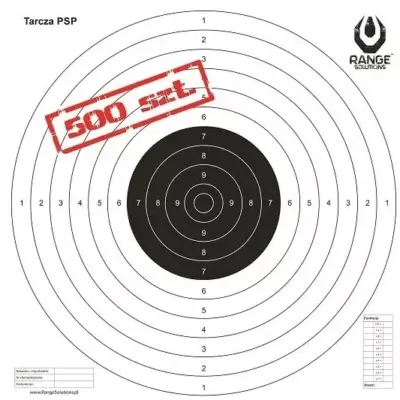asgbox.pl - Tarcze Strzeleckie TS-2 PSP - 500 szt.