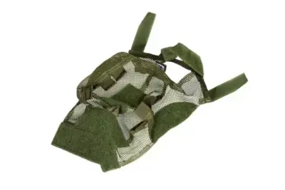 Pokrowiec siatkowy na hełm typu fast (M) - olive drab - obrazek 3