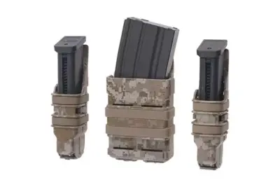 Zestaw ładownic FAST na magazynki 5,56 i 9mm - Digital Desert - obrazek 4