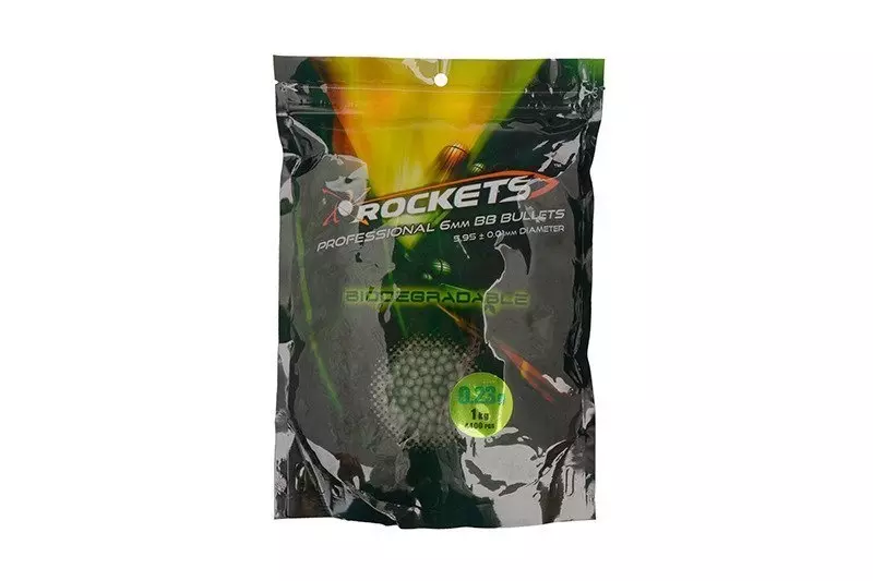 Kulki Rockets Professional BIO 0,23g - 1kg - Dark Green ROC-16-011618-00 asgbox.pl asgbox.pl - Kulki Rockets Professional BIO 0