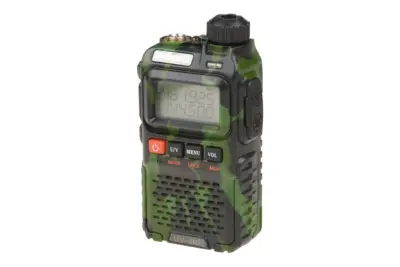 Ręczna, dwukanałowa radiostacja Baofeng UV-3R+ (VHF / UHF) 2W - camo - obrazek 4