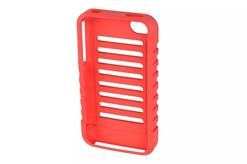 Osłona do telefonu iPhone 4/4s - czerwona OD-G-FMA-31-008628-00 asgbox.pl Osłona do telefonu iPhone 4/4s - czerwona - obrazek 2