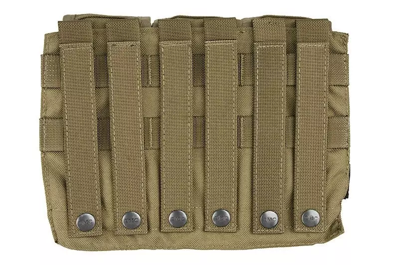 Potrójna ładownica typu AVS na magazynki M4/M16 - khaki TMC-19-007513-00 asgbox.pl Potrójna ładownica typu AVS na magazynki M4/M16 - khaki - obrazek 4