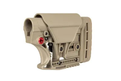 Kolba teleskopowa do replik typu M4/M16 - dark earth - obrazek 4