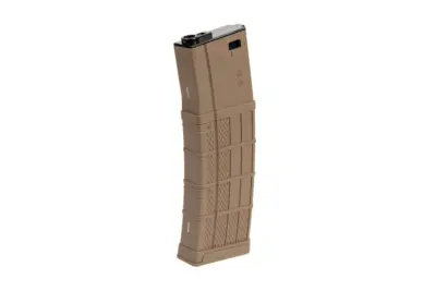 Długi magazynek mid-cap 200 kulek do replik M4/M16 - tan - obrazek 3