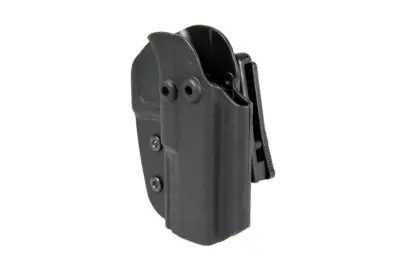 Kabura KYDEX do replik Glock 17 - czarna - obrazek 3