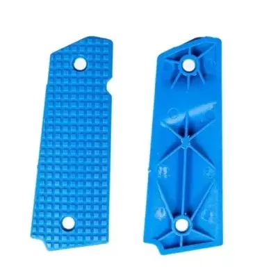 Alternative view of Polimerowe okładziny chwytu do pistoletów typu Colt 1911 - niebieskie