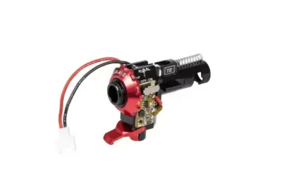 Rotacyjna komora hop-up CNC LED do replik M4/M16 - czarna - obrazek 4