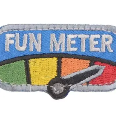 asgbox.pl - Naszywka Fun Meter - full color