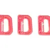 asgbox.pl - Zestaw 3 klamer typu Grmlock - różowy
