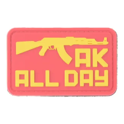 asgbox.pl - Naszywka 3D - AK ALL DAY