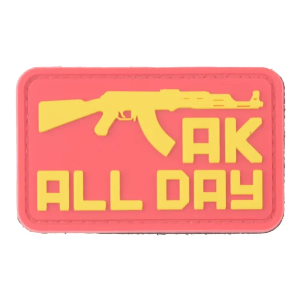 asgbox.pl - Naszywka 3D - AK ALL DAY