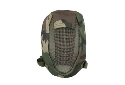 Pełna maska stalowa Ventus - woodland - obrazek 4