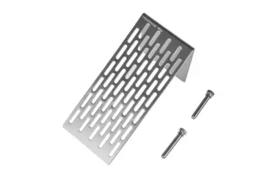 Metalowy stojak na pistolet - srebrny - obrazek 2