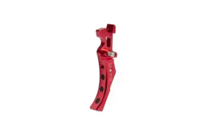 Język spustowy CNC Aluminum Advanced Trigger (Style D) - czerwony - obrazek 3