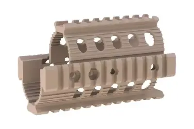 Zestaw szyn RIS do AKS-74U - tan - obrazek 4