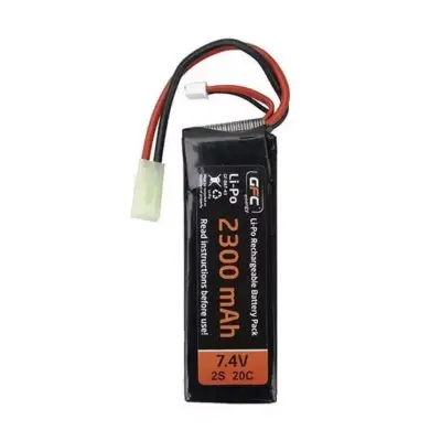 Akumulator LiPo 7,4V 2300mAh 20/40C GFE-06-004309-00 asgbox.pl 4V 2300mAh 20/40C